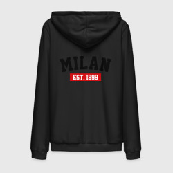 Мужская толстовка на молнии хлопок FC Milan Est. 1899