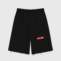 Женские шорты oversize футер хлопок FC Real Madrid Est. 1902