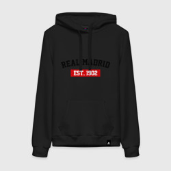 Женская толстовка хлопок FC Real Madrid Est. 1902