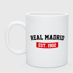 Кружка керамическая FC Real Madrid Est. 1902