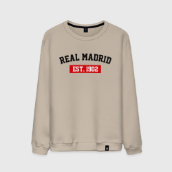 Мужской свитшот хлопок FC Real Madrid Est. 1902