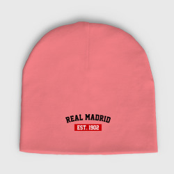 Мужская шапка демисезонная FC Real Madrid Est. 1902
