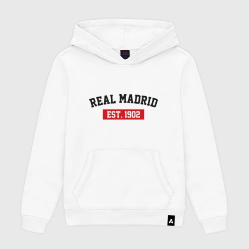Мужская толстовка хлопок FC Real Madrid Est. 1902