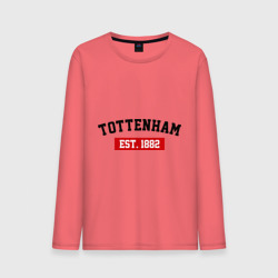 Мужской лонгслив хлопок FC Tottenham Est. 1882