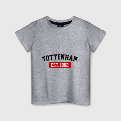 Детская футболка хлопок FC Tottenham Est. 1882