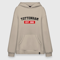 Худи SuperOversize хлопок FC Tottenham Est. 1882