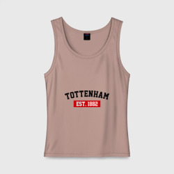 Женская майка хлопок FC Tottenham Est. 1882