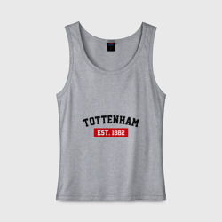 Женская майка хлопок FC Tottenham Est. 1882