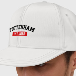 Кепка снепбек с прямым козырьком FC Tottenham Est. 1882