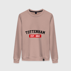 Женский свитшот хлопок FC Tottenham Est. 1882