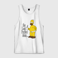 Мужская майка хлопок Homer The Last Perfect Man