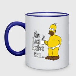 Кружка двухцветная Homer The Last Perfect Man