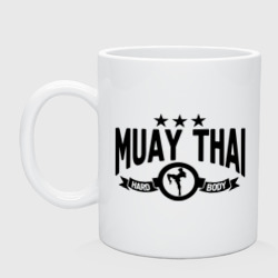 Кружка керамическая Muay thai boxing Тайский бокс
