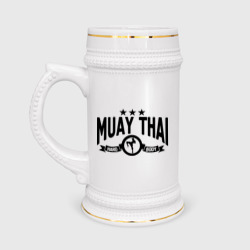 Кружка пивная Muay thai boxing Тайский бокс