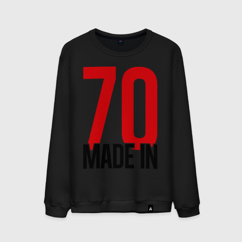 Мужской свитшот хлопок Made in 70s Фото 01 Мужской свитшот хлопок Made in 70s Фото 01