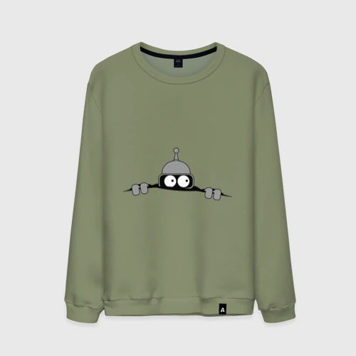 Мужской свитшот хлопок Bender из-под футболки