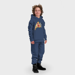 Детский костюм хлопок Oversize Кусочек пиццы парная - фото 2