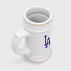 Кружка пивная Los Angeles Dodgers logo - фото 2