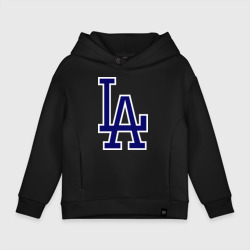 Детское худи Oversize хлопок Los Angeles Dodgers logo