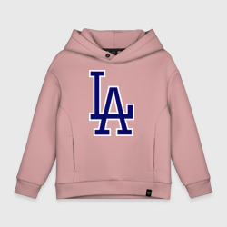 Детское худи Oversize хлопок Los Angeles Dodgers logo