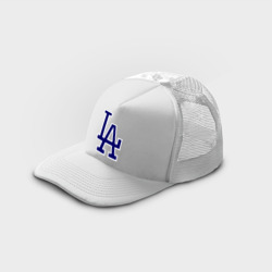 Кепка тракер с сеткой Los Angeles Dodgers logo - фото 2