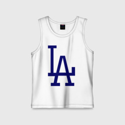 Детская майка хлопок Los Angeles Dodgers logo