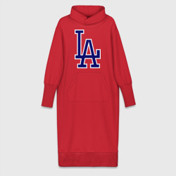 Платье удлиненное хлопок Los Angeles Dodgers logo