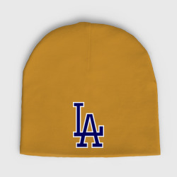 Женская шапка демисезонная Los Angeles Dodgers logo