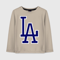 Детский лонгслив хлопок Los Angeles Dodgers logo