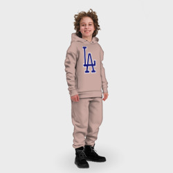 Детский костюм хлопок Oversize Los Angeles Dodgers logo - фото 2