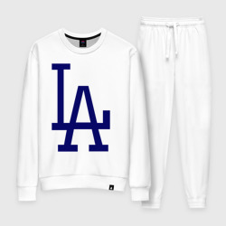 Женский костюм хлопок Los Angeles Dodgers logo