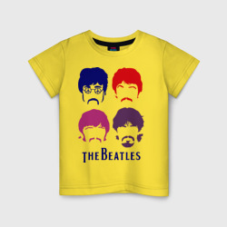 Детская футболка хлопок The Beatles faces