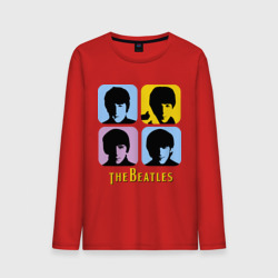 Мужской лонгслив хлопок The Beatles pop art