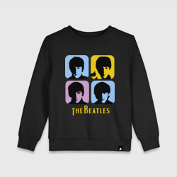 Детский свитшот хлопок The Beatles pop art