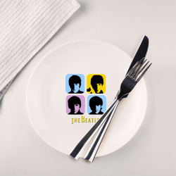 Тарелка The Beatles pop art