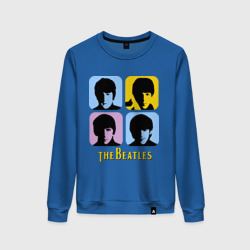 Женский свитшот хлопок The Beatles pop art