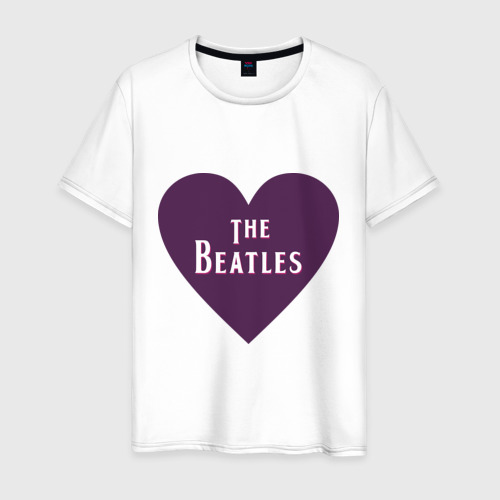 Мужская футболка хлопок The Beatles is love