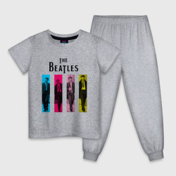 Детская пижама хлопок Walking Beatles