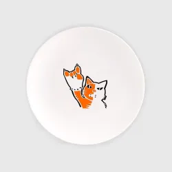 Тарелка Рокерский котейка