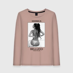 Женский лонгслив хлопок Моника Беллучи