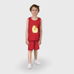 Детская пижама с шортами хлопок Ням-ням-ням - фото 2