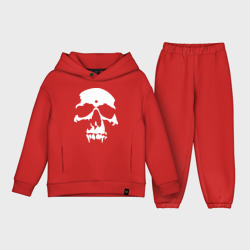 Детский костюм хлопок Oversize Skull череп