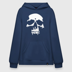 Худи SuperOversize хлопок Skull череп