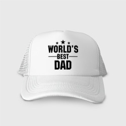 Кепка тракер с сеткой World\'s best daddy