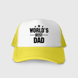 Кепка тракер с сеткой World\'s best daddy