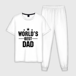 Мужская пижама хлопок World\'s best daddy