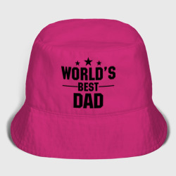 Мужская панама хлопок World\'s best daddy