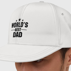 Кепка снепбек с прямым козырьком World\'s best daddy