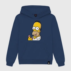 Мужская толстовка хлопок Гомер с Пончиком