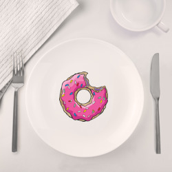 Набор: тарелка + кружка Пончик Гомера - фото 2